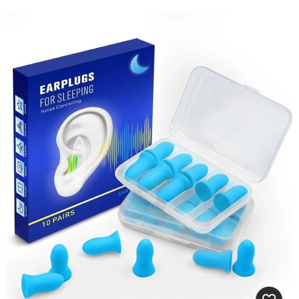 Ear Plugs for Sleeping Noise Cancelling - 40dB Ear Plugs for Noise Reduction - E